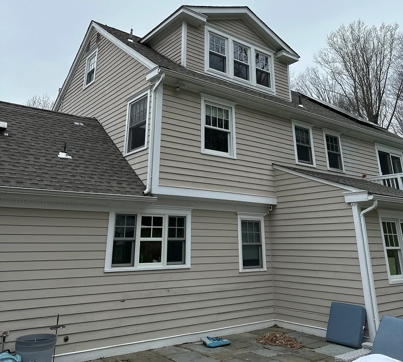 Harvey custom vinyl double hung windows